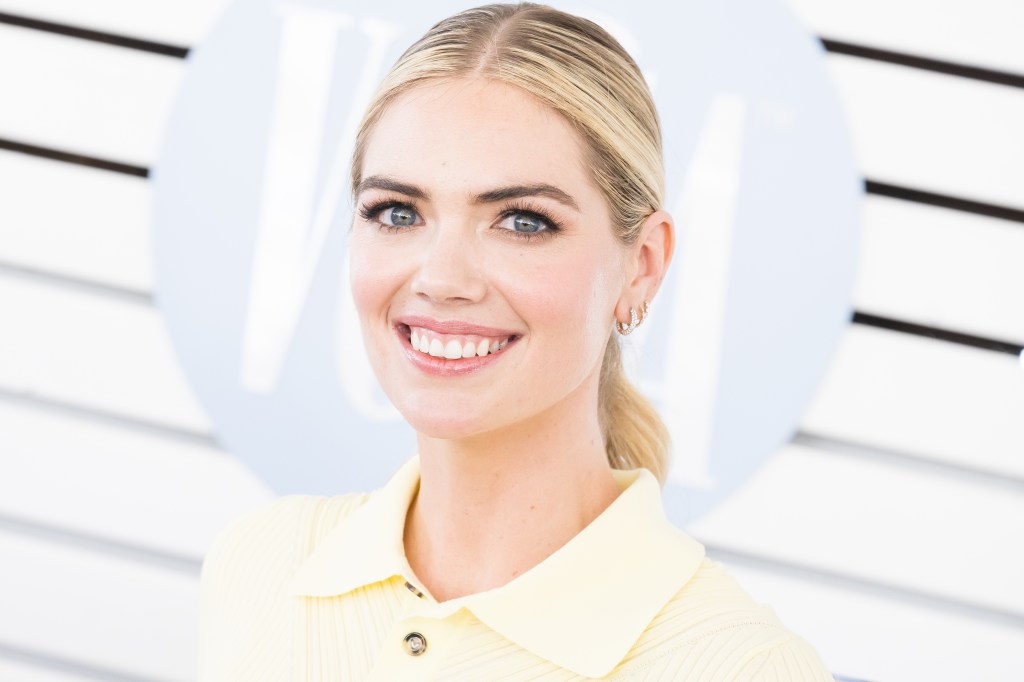 Kate Upton smiling at the 2024 South Beach Wine and Food Festival.