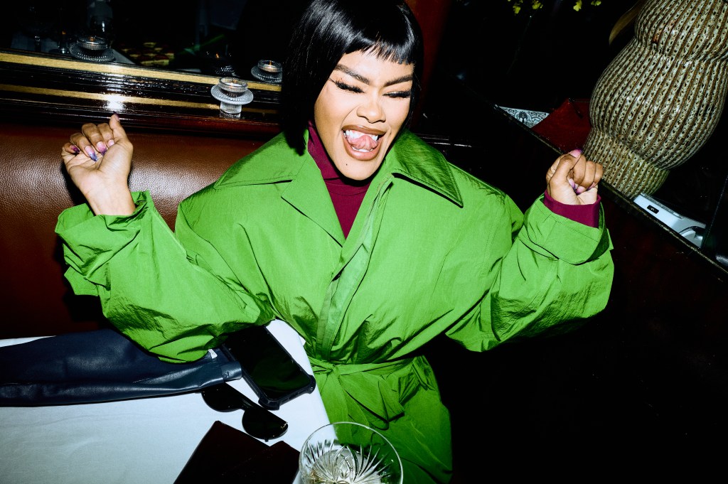 “One Battle After Another” actress Teyana Taylor gets a taste for Paris at a W magazine and Cartier party.
