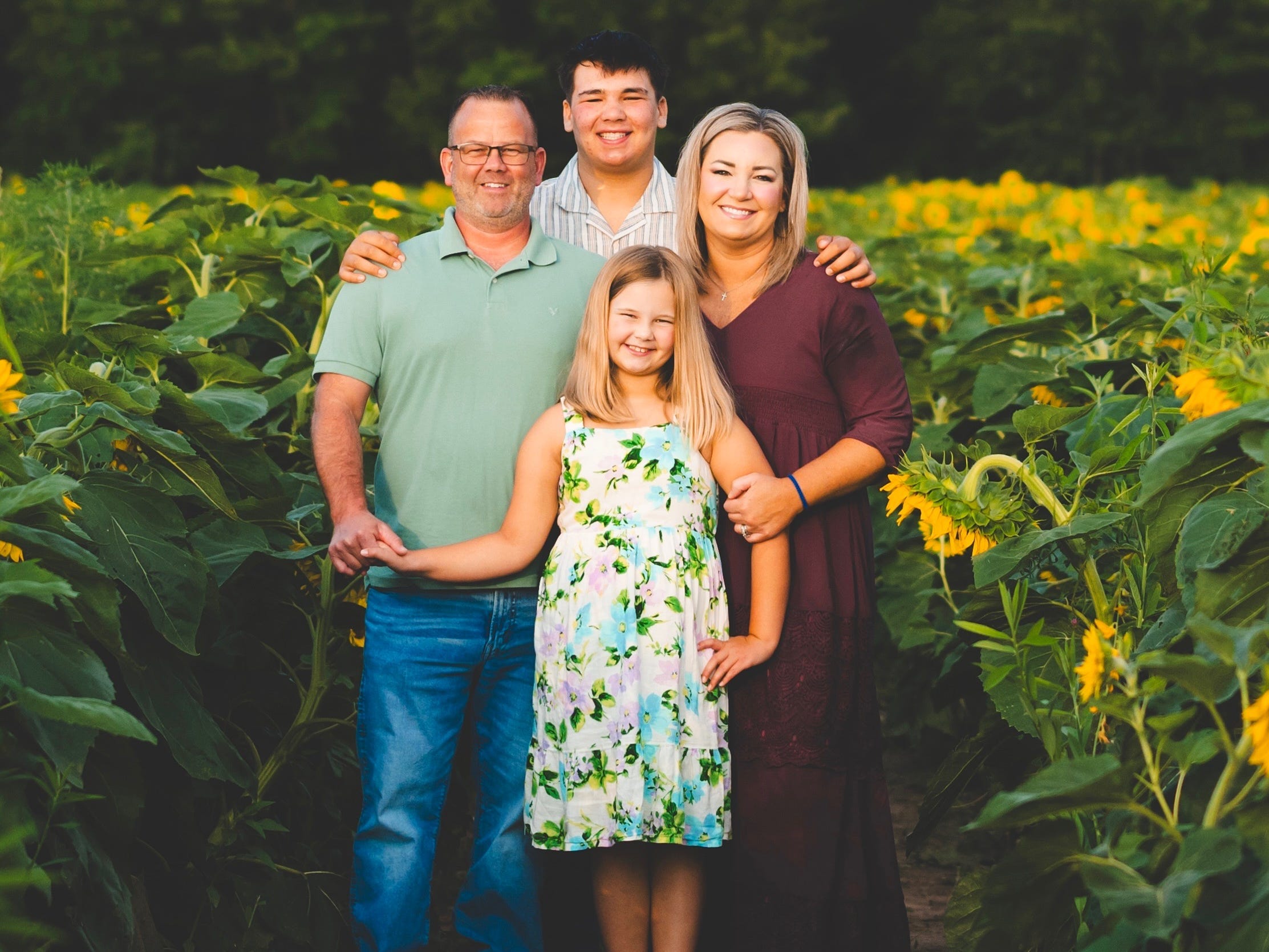 Amber Kissell and family