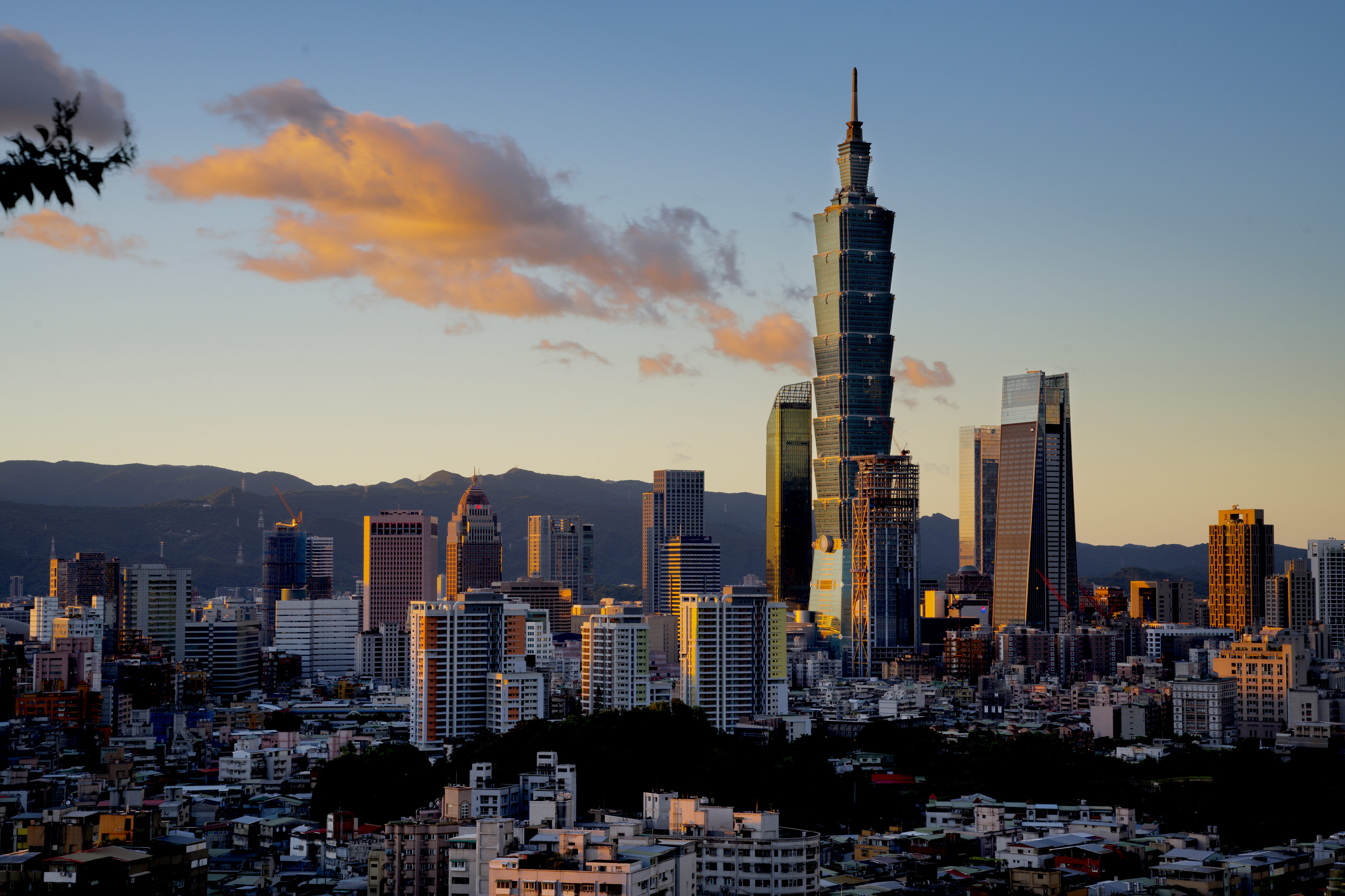 Skyline of Taipei