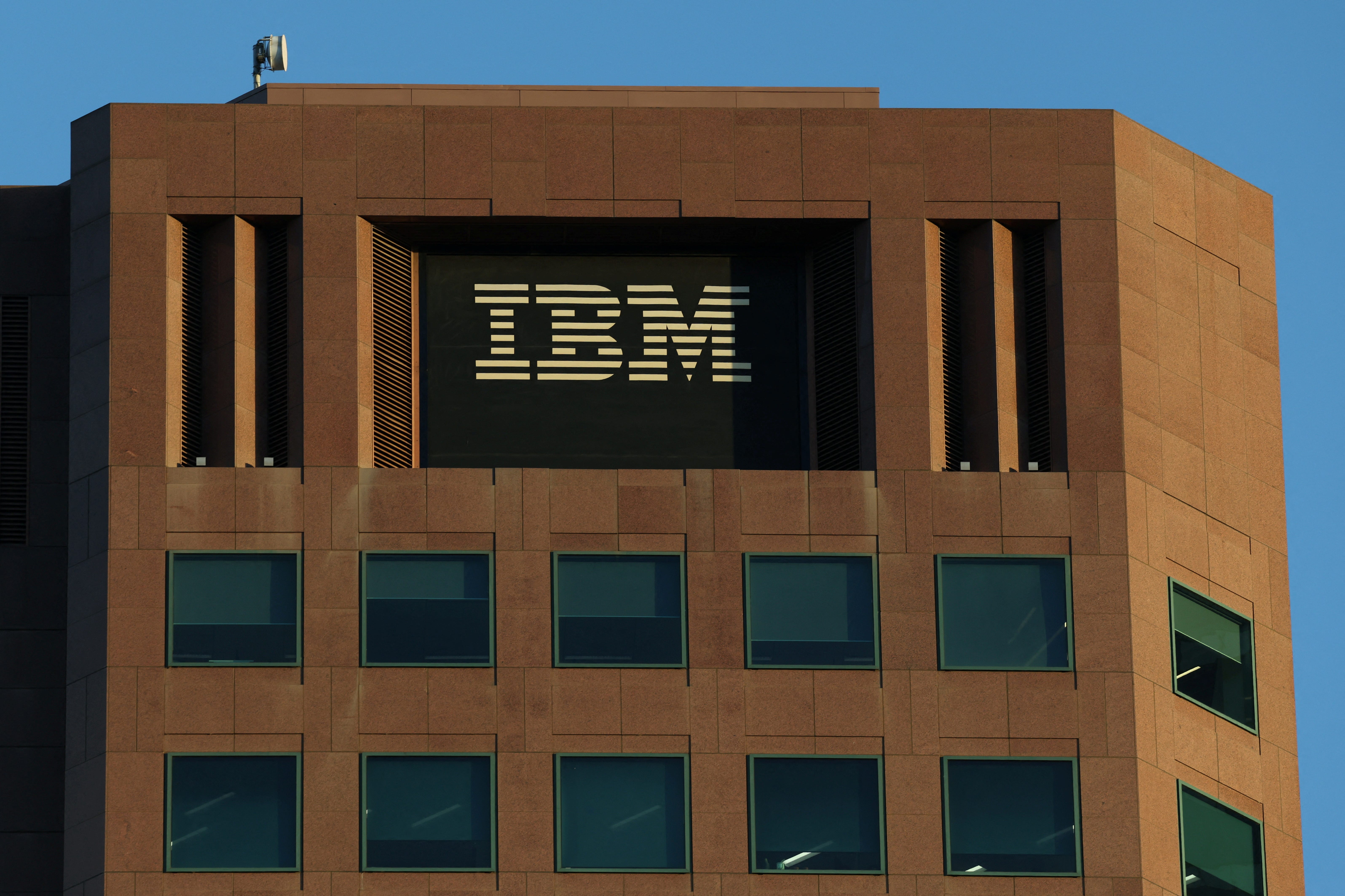 A view of the IBM Australia building in Melbourne