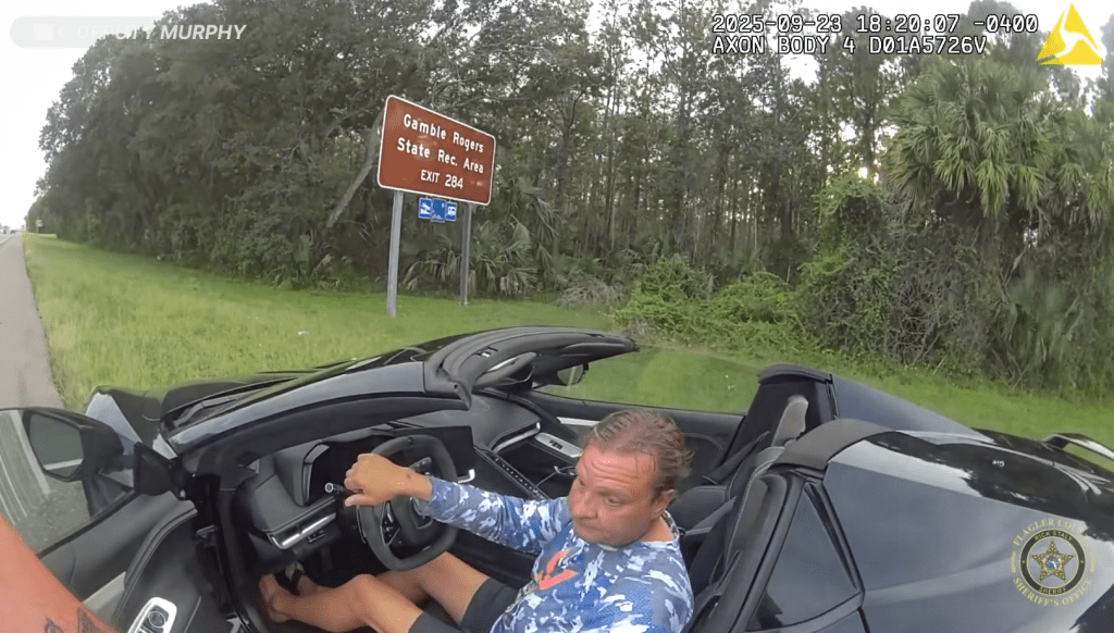 Stanek, from Welaka, said he was headed to New Smyrna Beach on Sept. 23 when he was pulled over in Palm Coast.