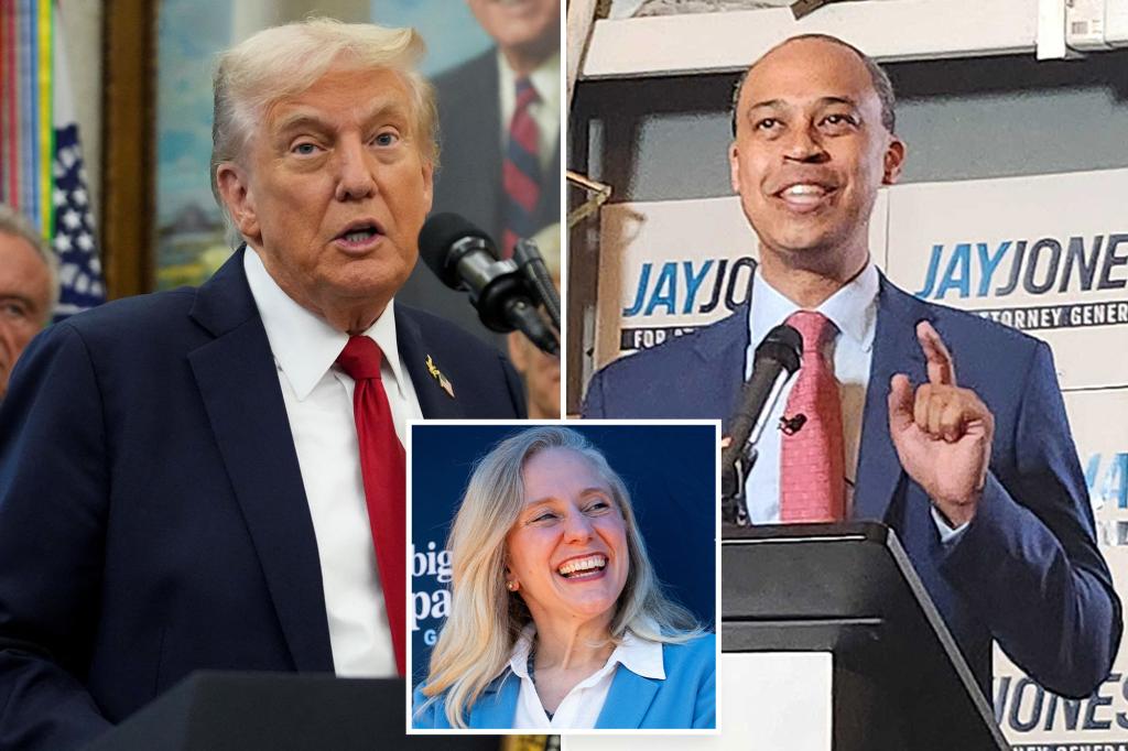 Trump savages Virginia’s ‘weak’ Dem gubernatorial nominee for not disavowing ‘lunatic’ AG candidate Jay Jones over vile texts