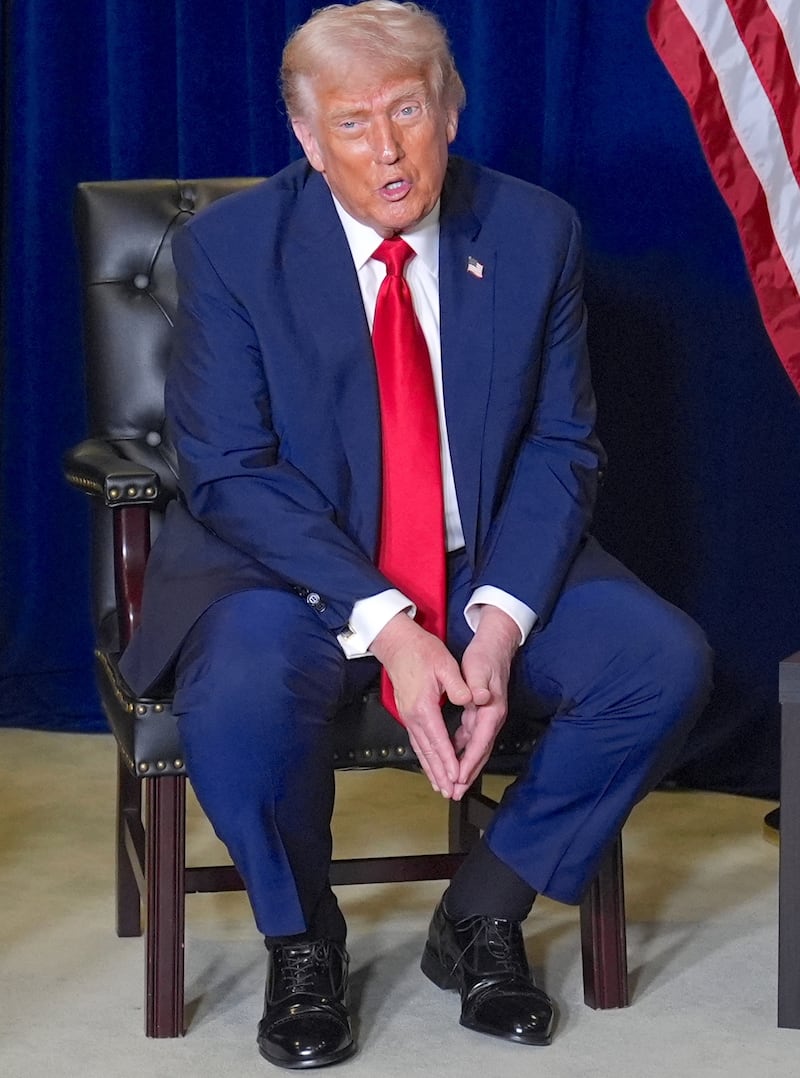 NEW YORK, UNITED STATES - SEPTEMBER 23: US President Donald Trump meets with United Nations Secretary-General Antonio Guterres after delivering his speech at the 80th United Nations General Assembly at the UN Headquarters in New York, United States, on September 23, 2025. (Photo by Selcuk Acar/Anadolu via Getty Images)