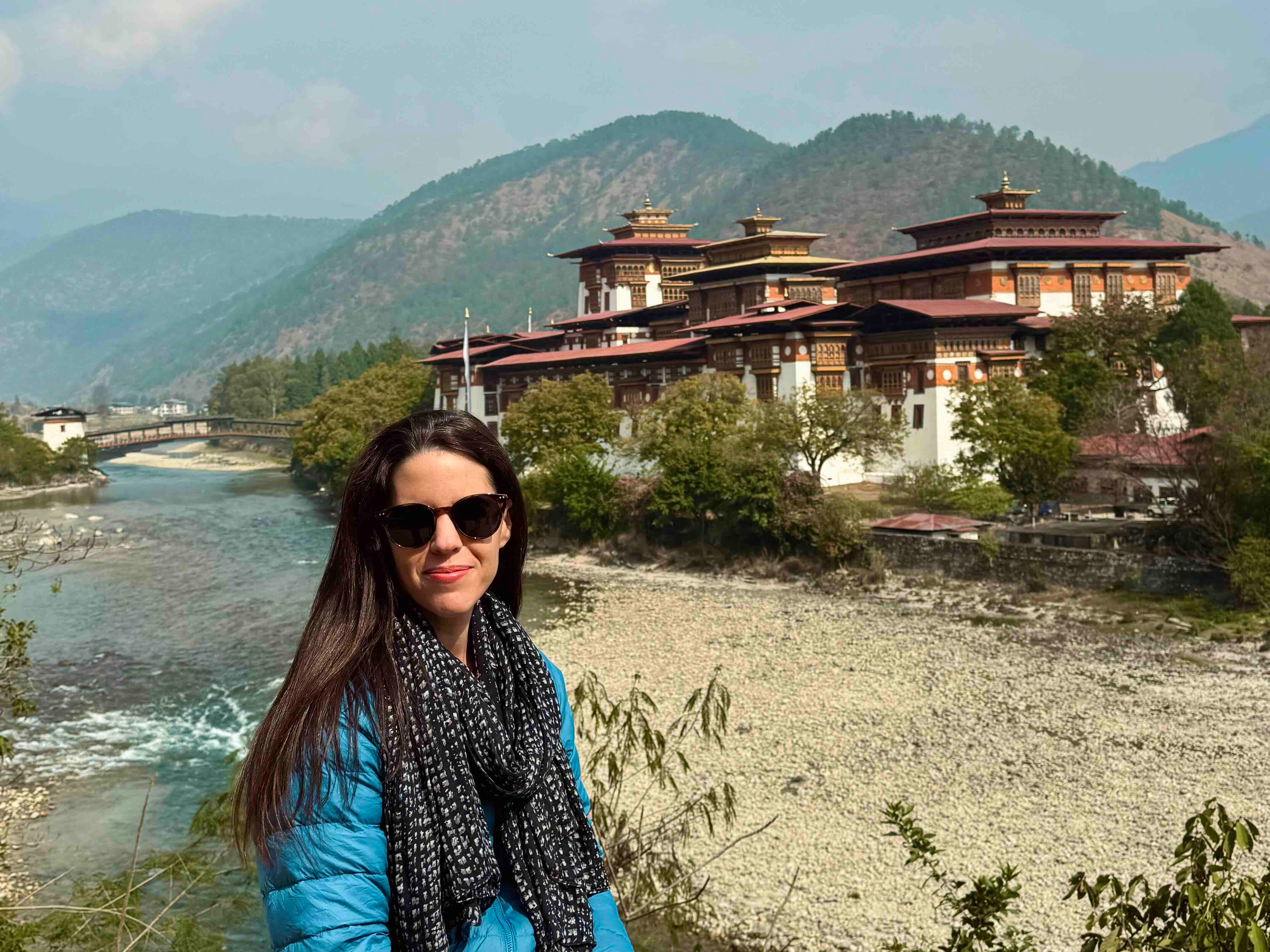 Alaina Appleman at Six Senses in Bhutan.