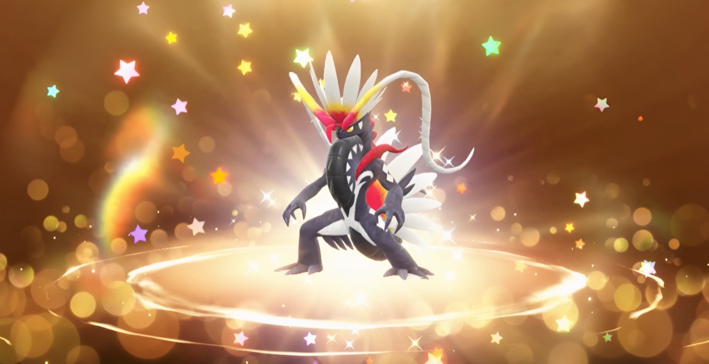 Pokémon Scarlet Shiny Koraidon Screenshot