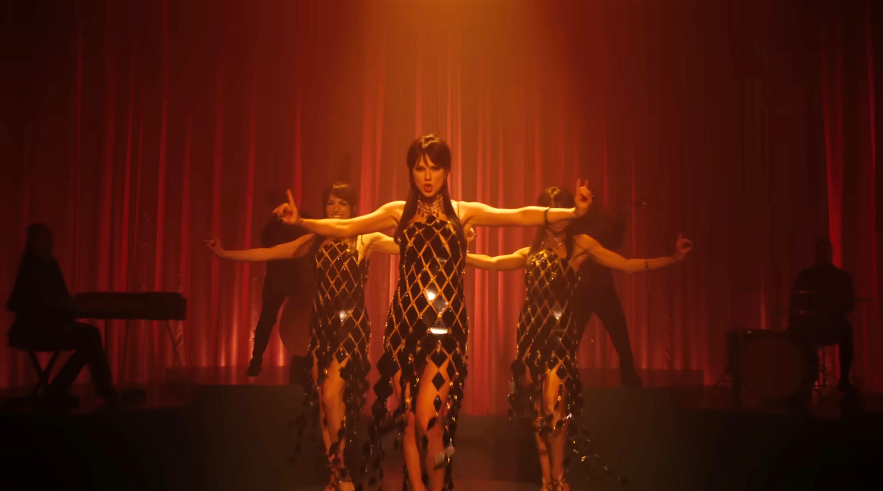 Taylor Swift in the music video for 