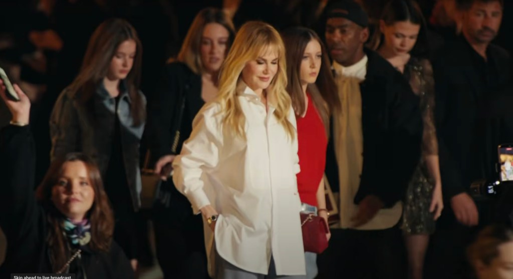 Nicole Kidman with daughters Faith Margaret and Sunday Rose.