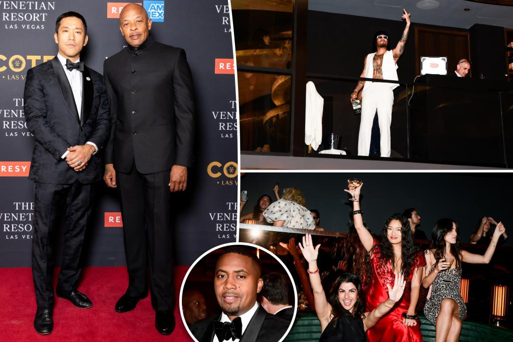 Nas, Dr. Dre ‘raise the steaks’ at grand opening of Simon Kim’s high-end meat mecca Cote in Las Vegas