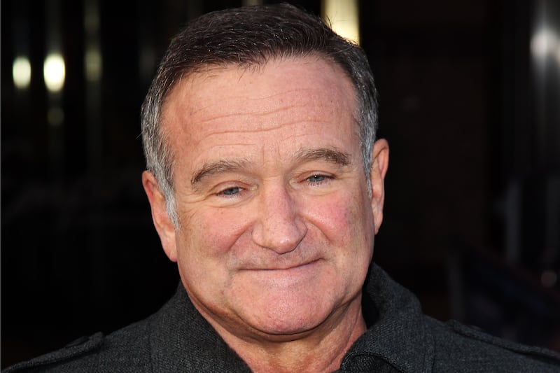 LONDON, ENGLAND - NOVEMBER 20: Robin Williams attends the European premiere of Happy Feet Two at The Empire Leicester Square on November 20, 2011 in London, United Kingdom. (Photo by Dave Hogan/Getty Images)