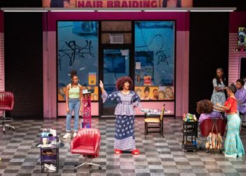 ‘Jaja’s African Hair Braiding’ at the Taper is a workplace comedy that packs a political punch