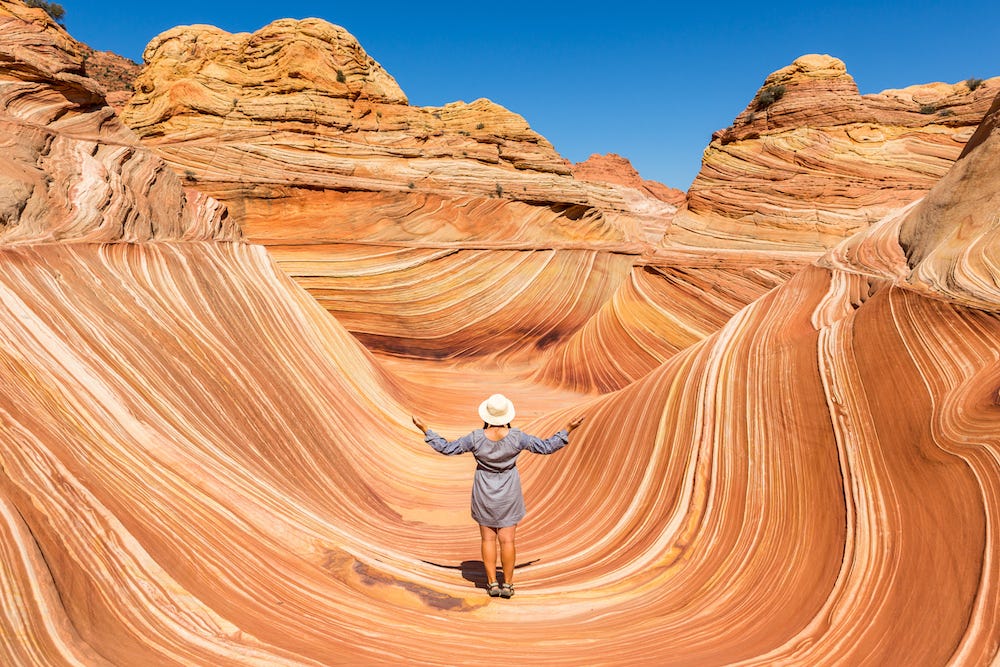 the wave arizona optical illusion