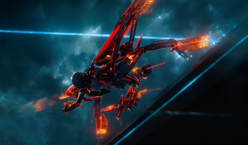 A scene in Tron: Ares.