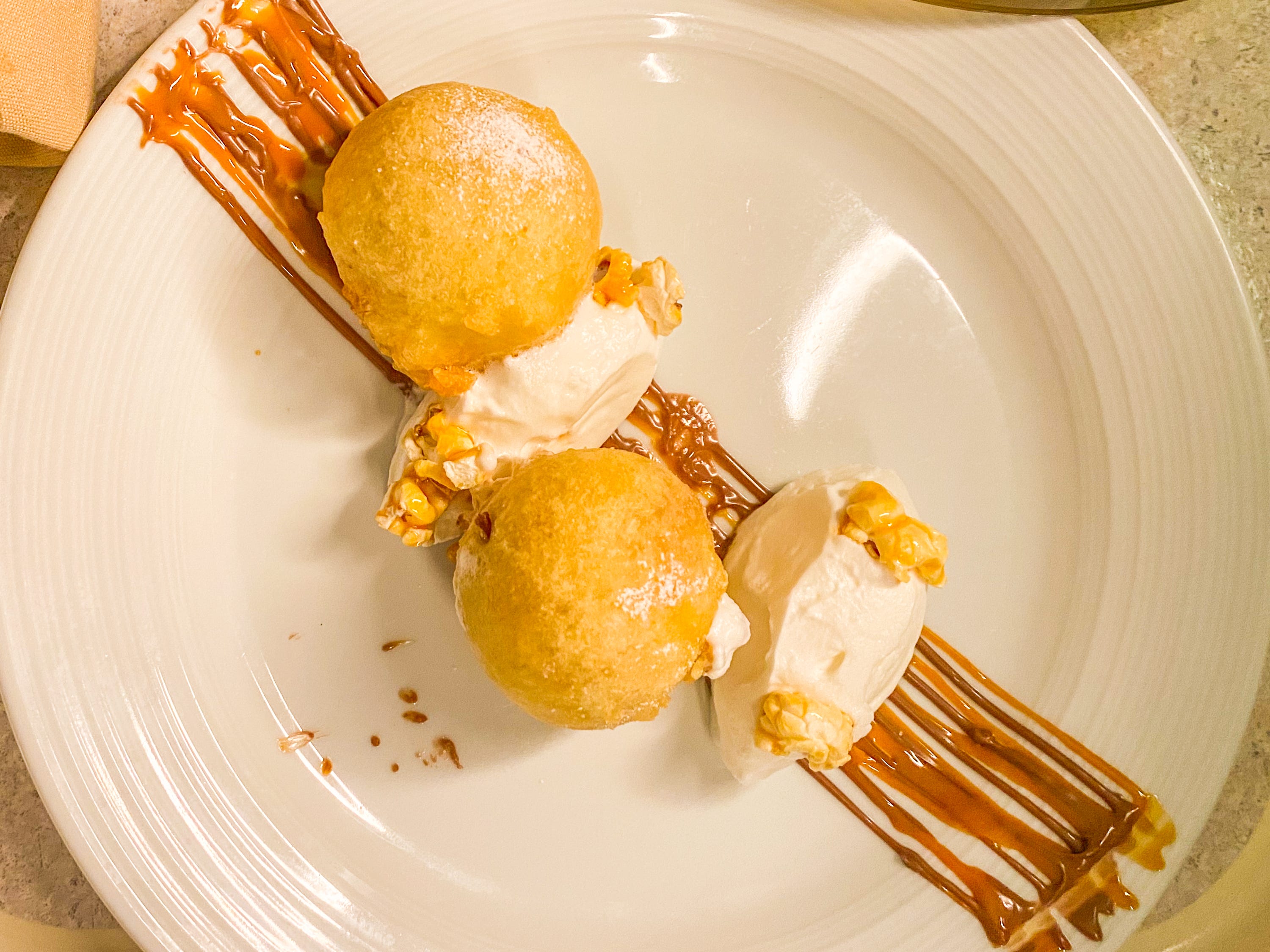 Top meal on the world's largest cruise ship
