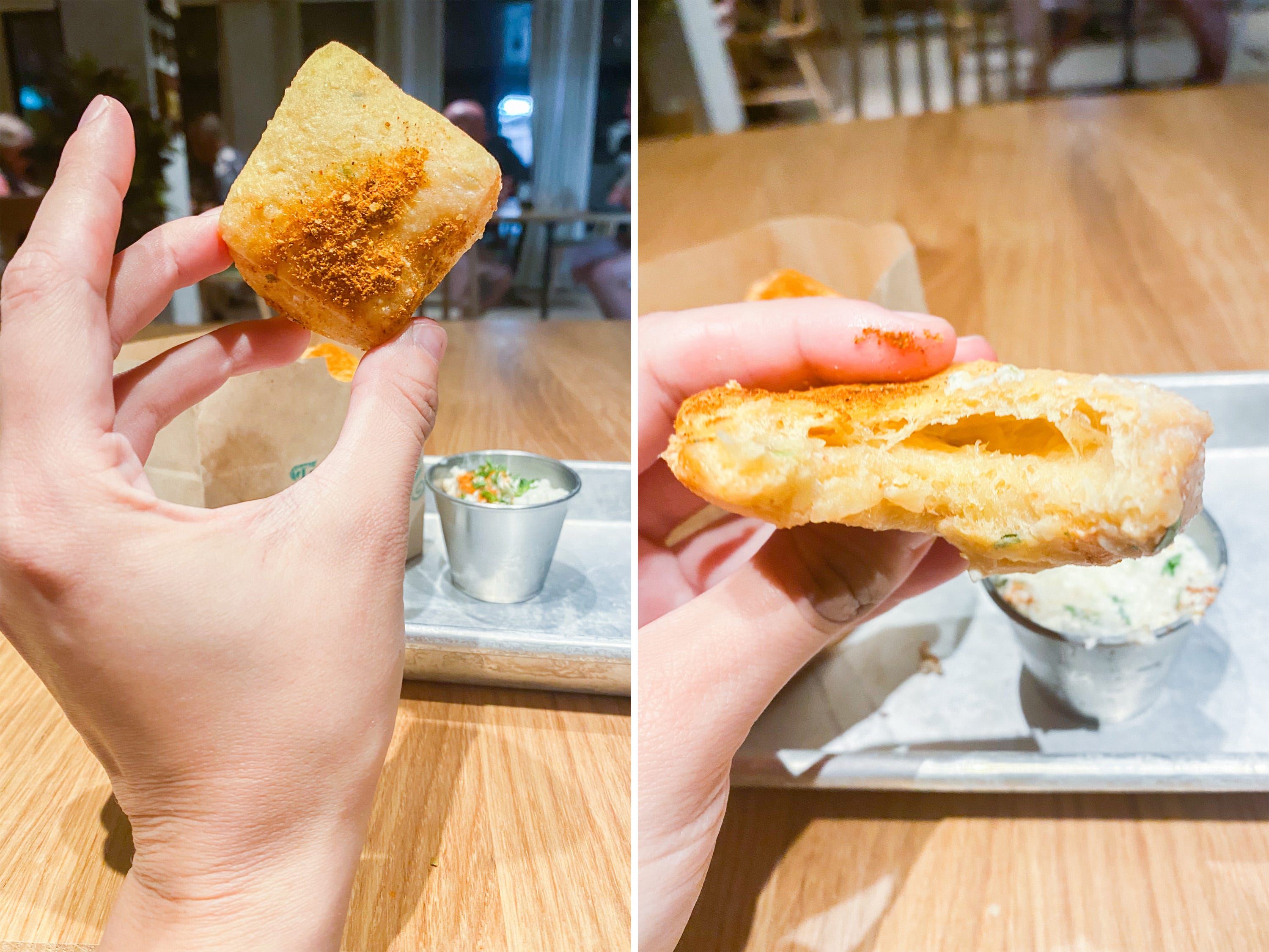 Top meal on the world's largest cruise ship