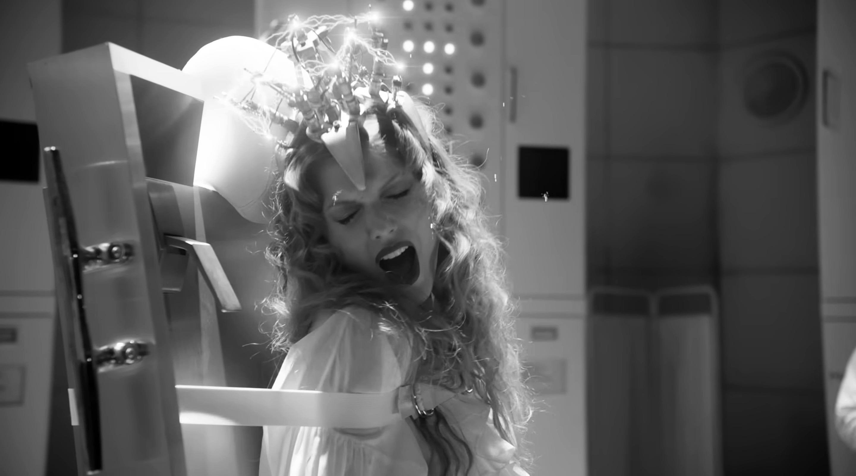 Taylor Swift in the music video for 
