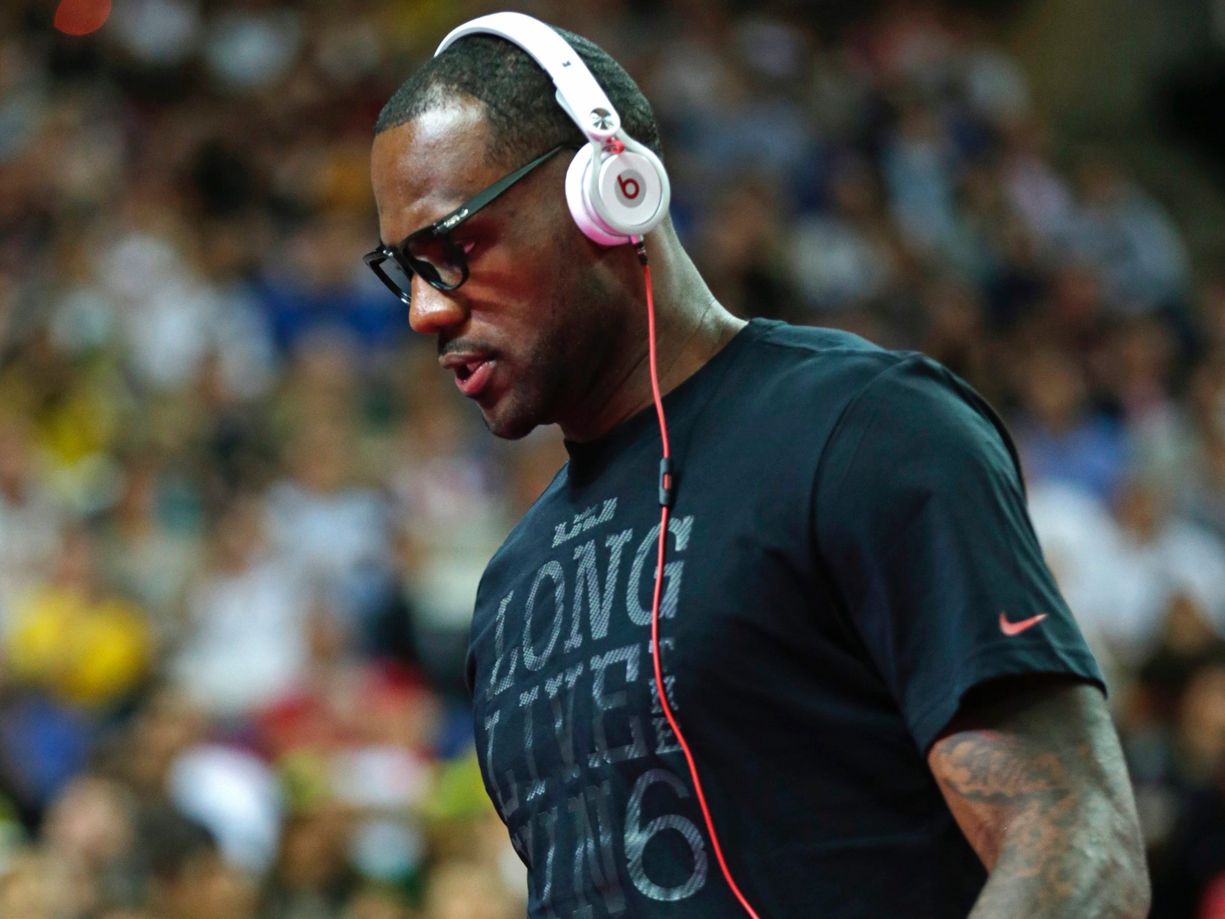 lebron beats