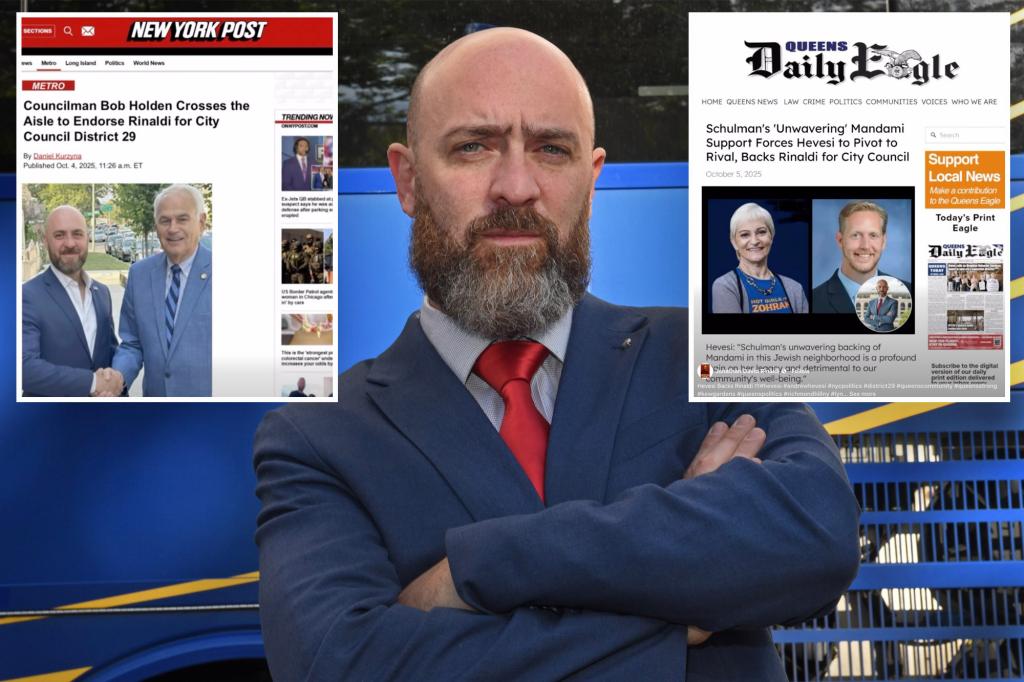 NYC Council candidate nicknamed ‘Sperminator’ fakes endorsements, news clips: ‘Don’t even know who that guy is’