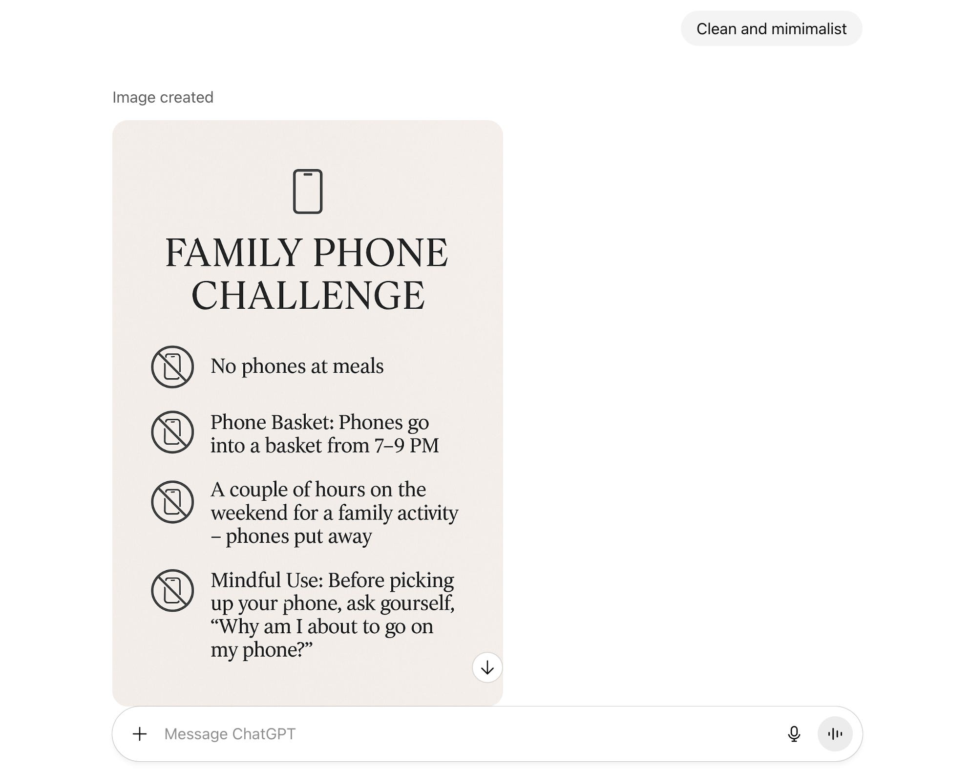 A printable created by ChatGPT after getting prompts from the author.