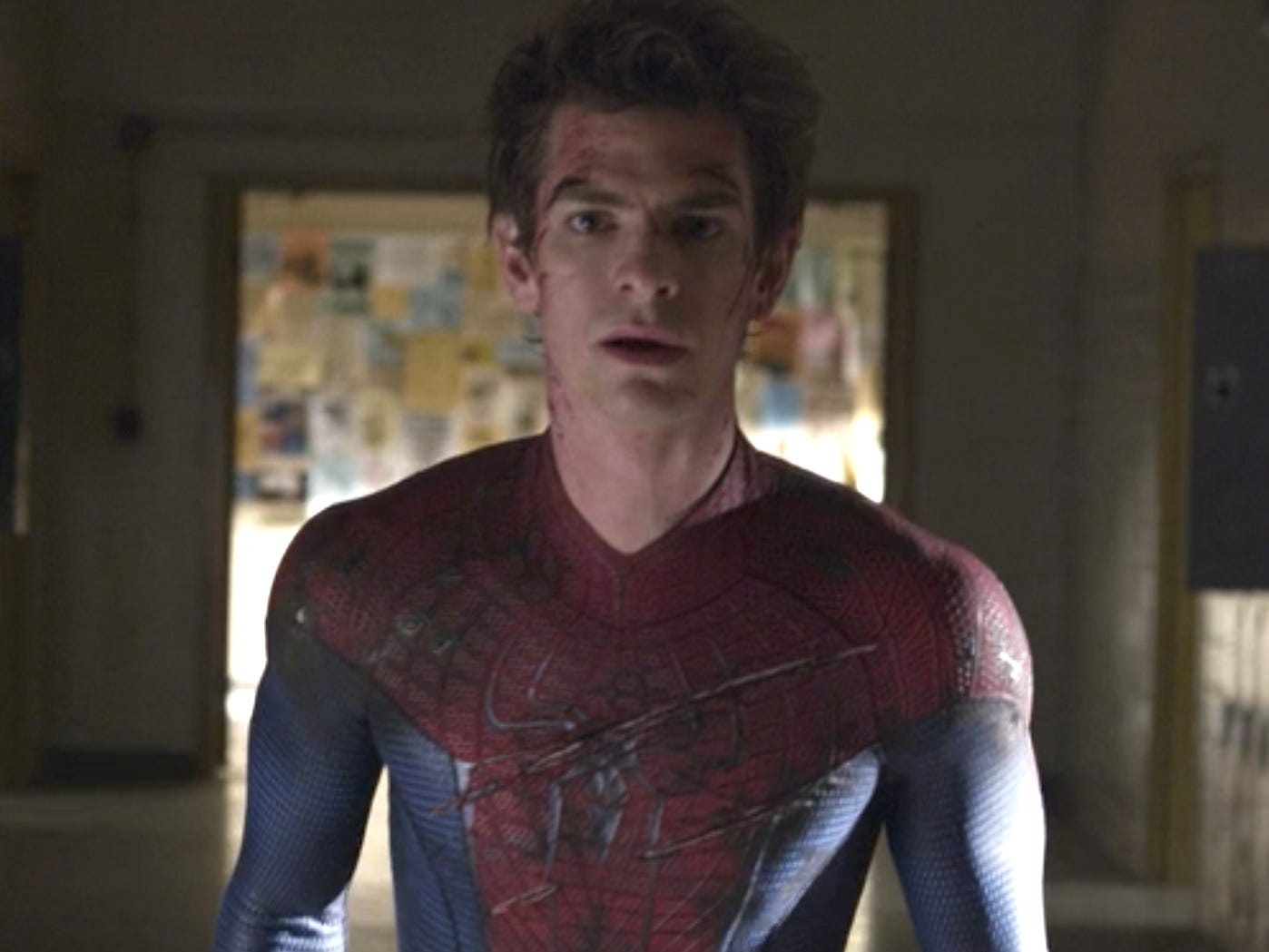 Andrew Garfield as Spider-Man/Peter Parker in 