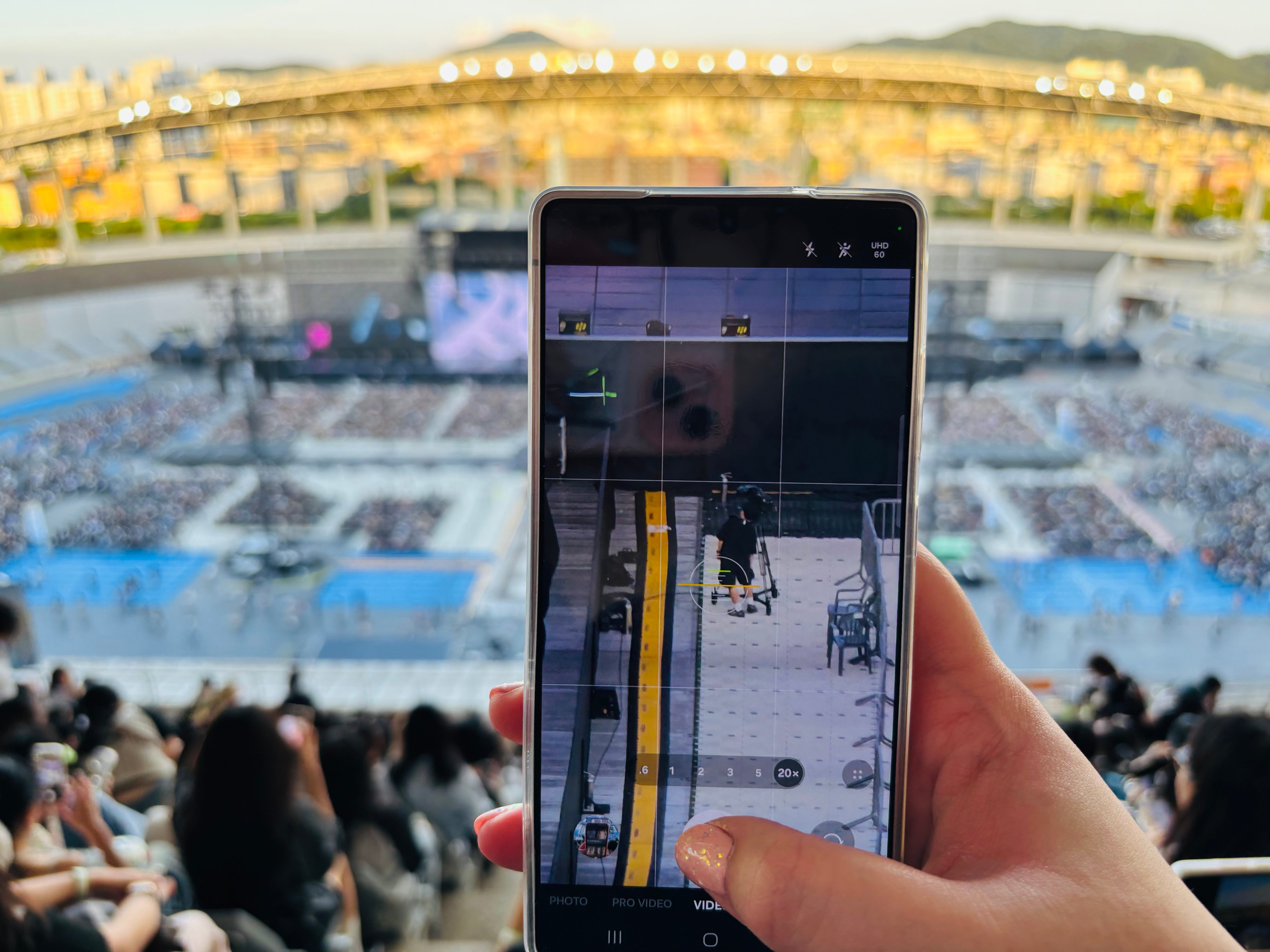 An image of the zoom function on the Samsung Galaxy S25 Ultra.