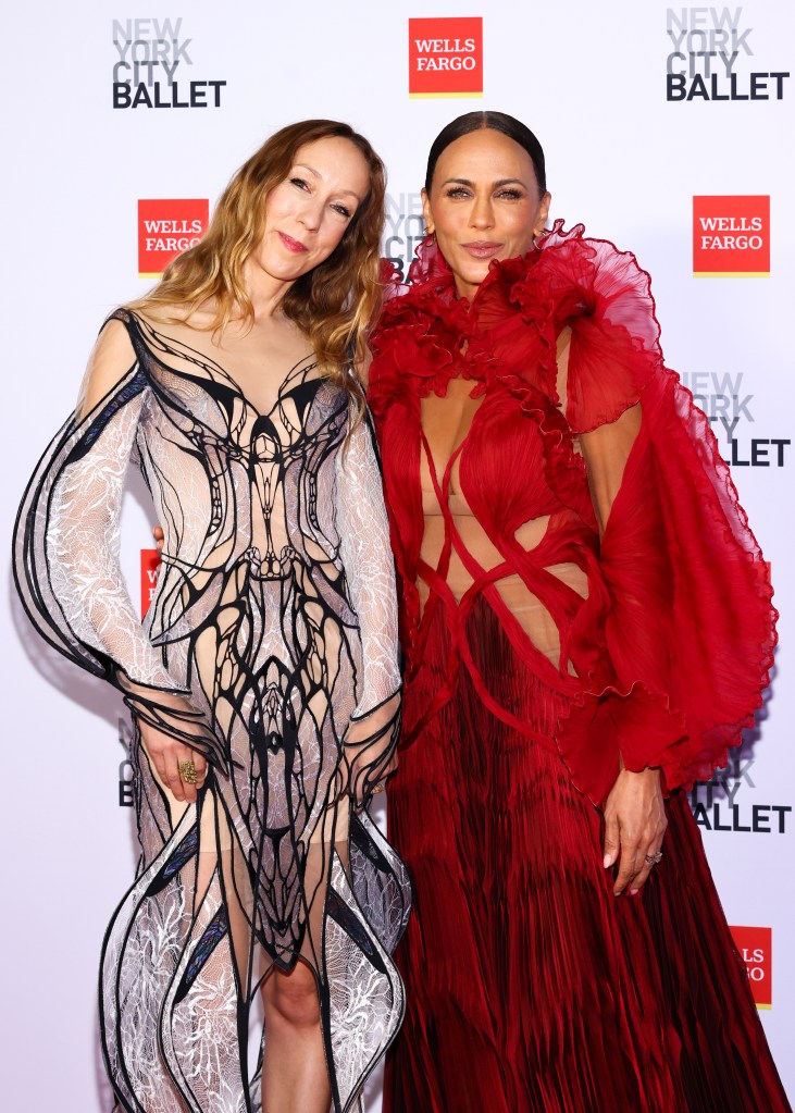 Iris Van Herpen, Nicole Ari Parker at the New York City Ballet 2025 Fall Fashion Gala