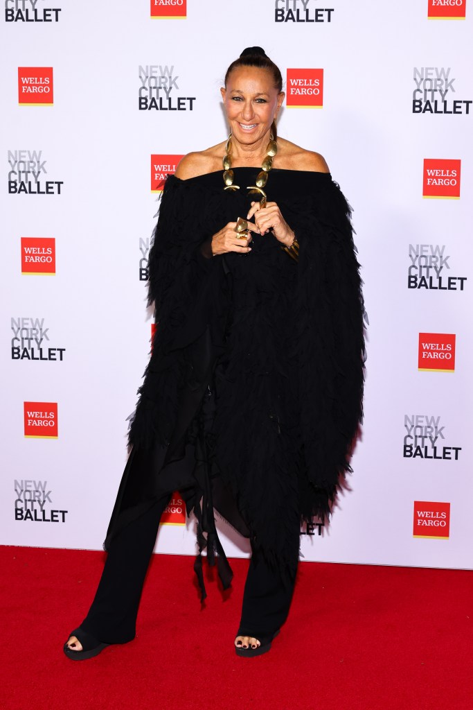 Donna Karan attends the New York City Ballet 2025 Fall Fashion Gala