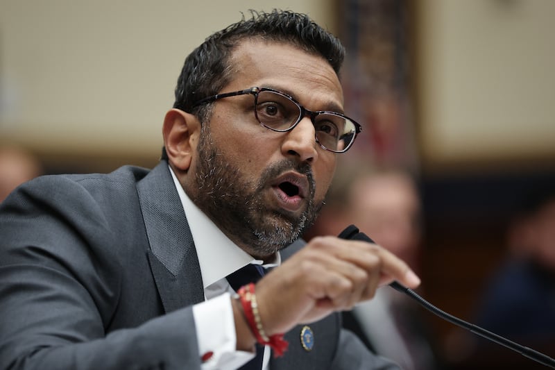 WASHINGTON, DC - SEPTEMBER 17: Federal Bureau of Investigation Director Kash Patel testifies before the House Judiciary Committee in the Rayburn House Office Building on September 17, 2025 in Washington, DC. Patel is facing questions from lawmakers for the second straight day following a contentious hearing before the Senate Judiciary Committee where he was criticized for his handling of investigations into the assassination of political activist Charlie Kirk and the case related to convicted sex offender Jeffrey Epstein. (Photo by Win McNamee/Getty Images)