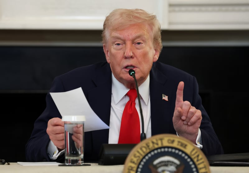 Trump, who called for Pritzker and Johnson to be jailed, has been accusing Democratic leaders around the country of failing in their duties while pushing his case for National Guard deployments.