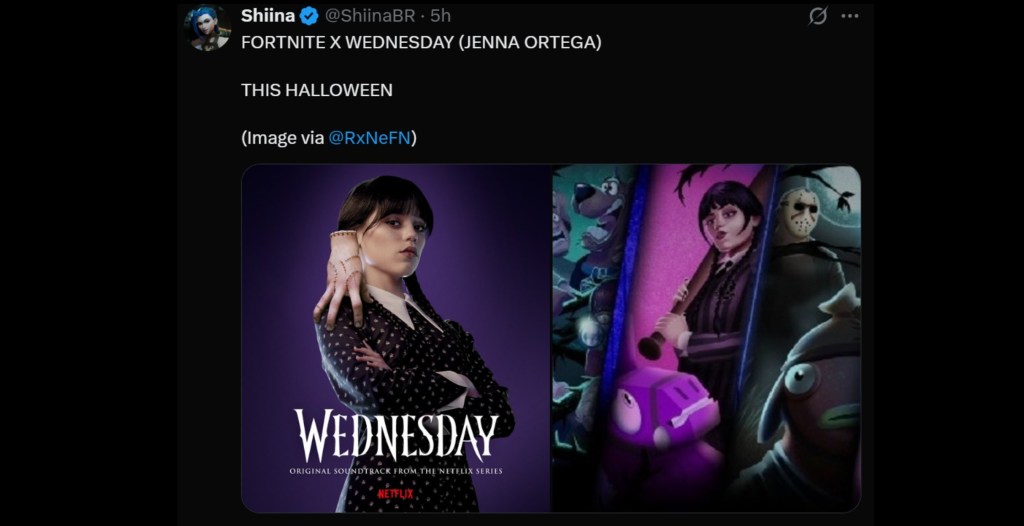 Fortnite Wednesday Leak Datamine
