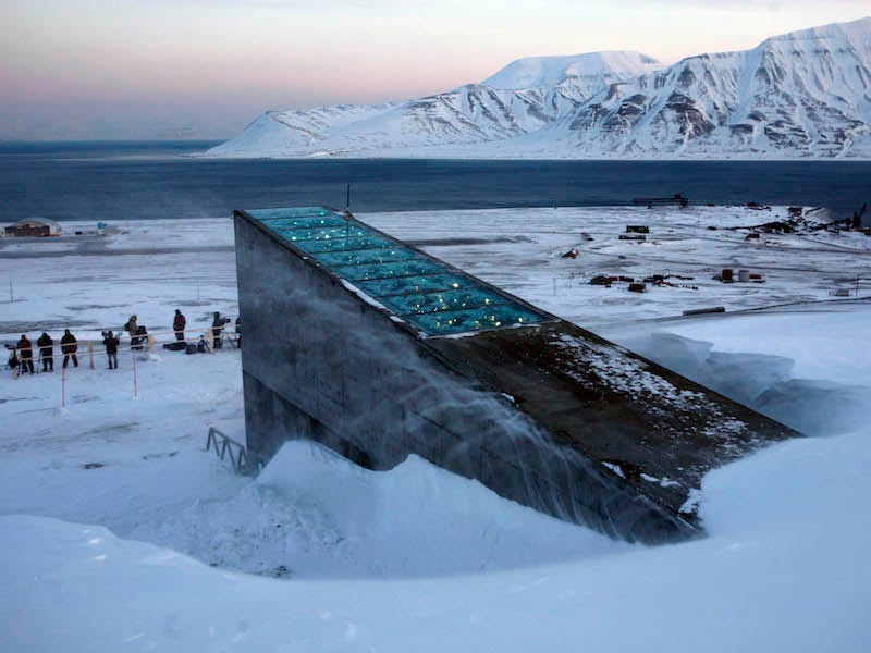svalbard seed vault norway