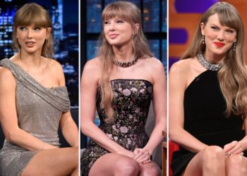 All of Taylor Swift’s ‘The Life of a Showgirl’ press tour outfits, from pops of orange to Ophelia-esque florals