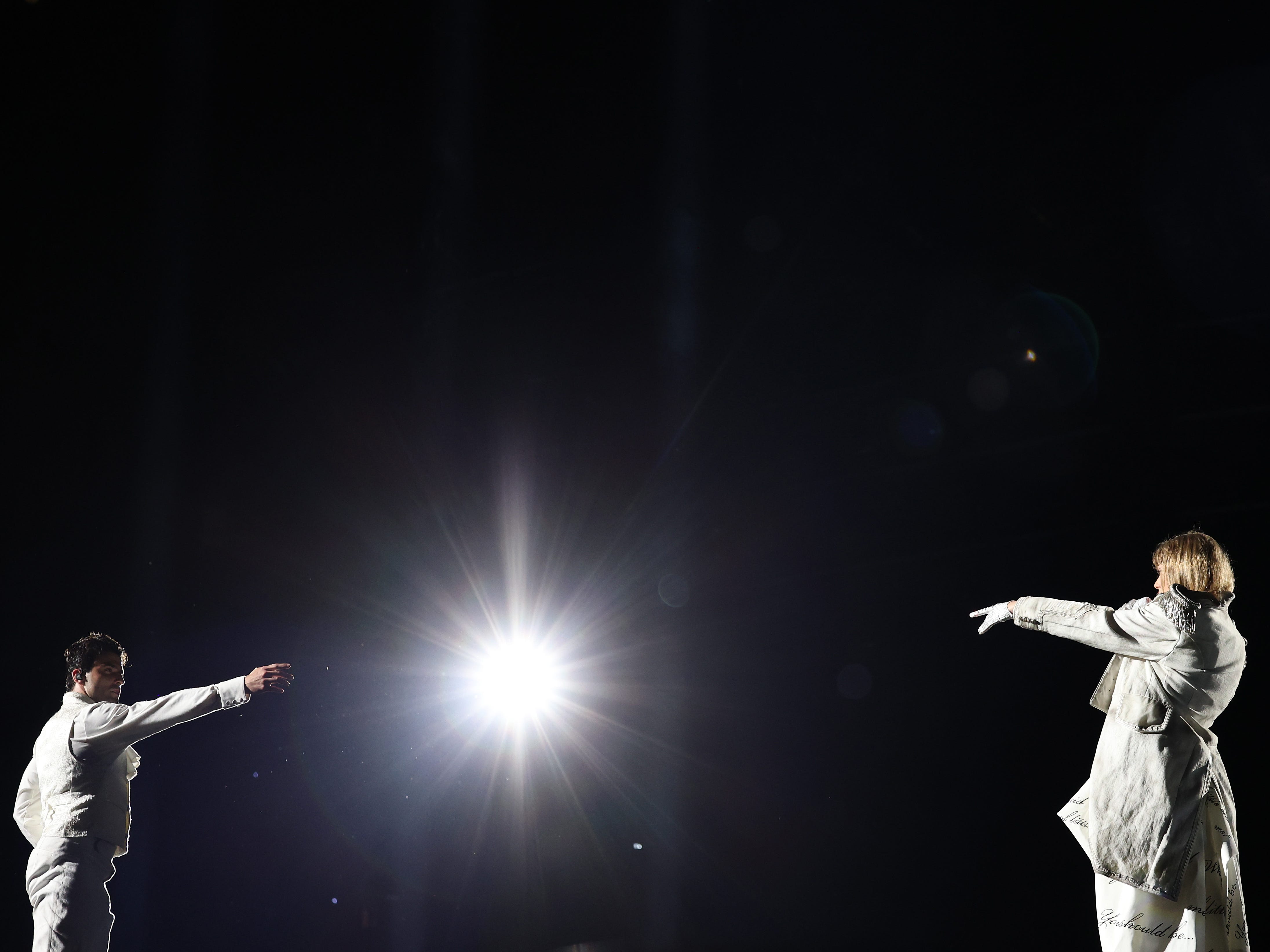 Taylor Swift performs during the Eras Tour.