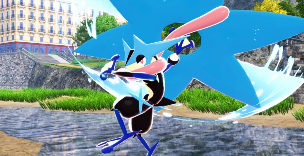 Pokémon Legends Z-A Mega Greninja Screenshot