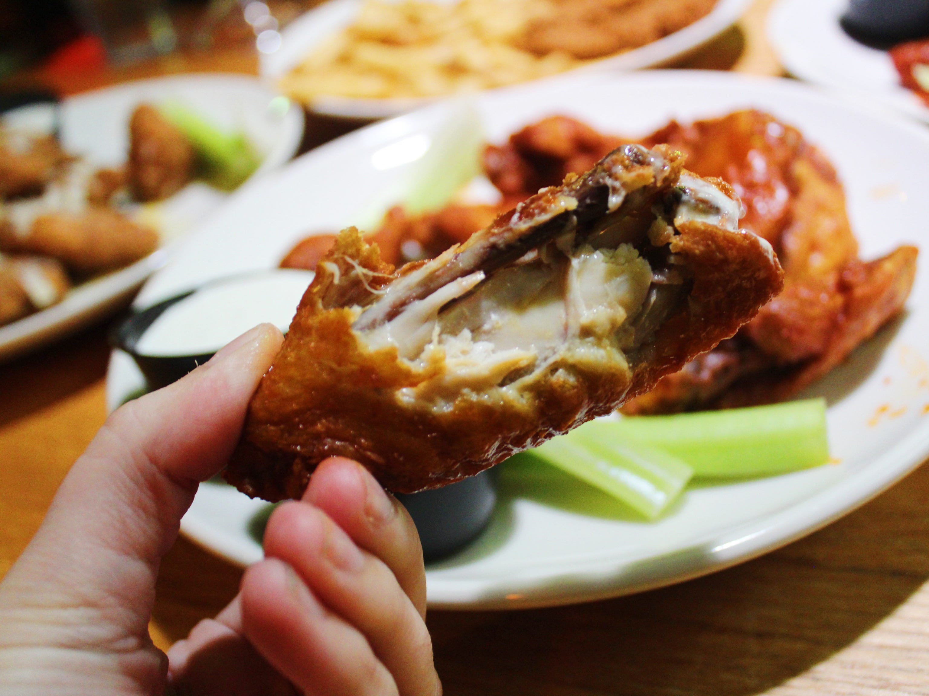 applebees buffalo chicken wings