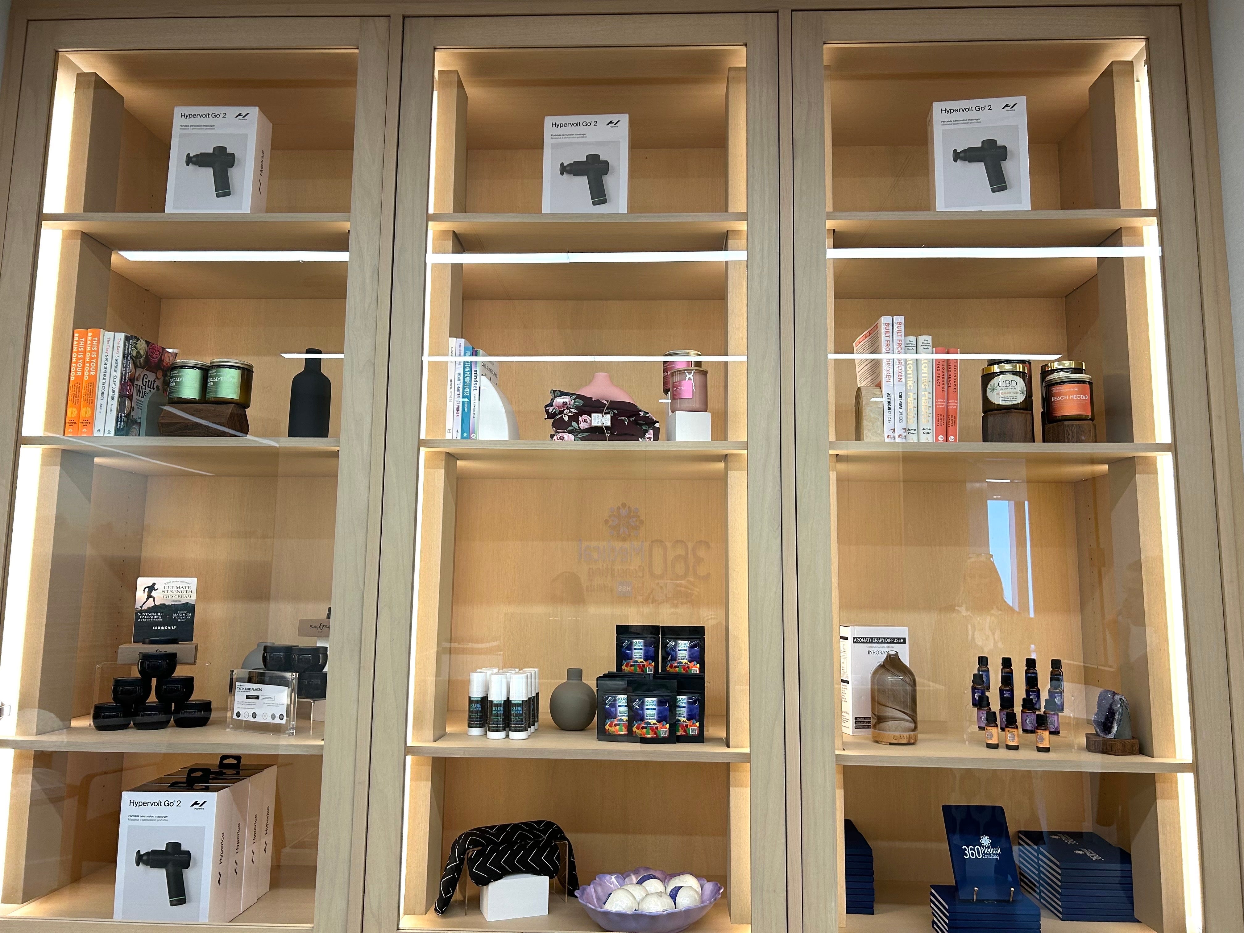 Sale items at KKR wellness center