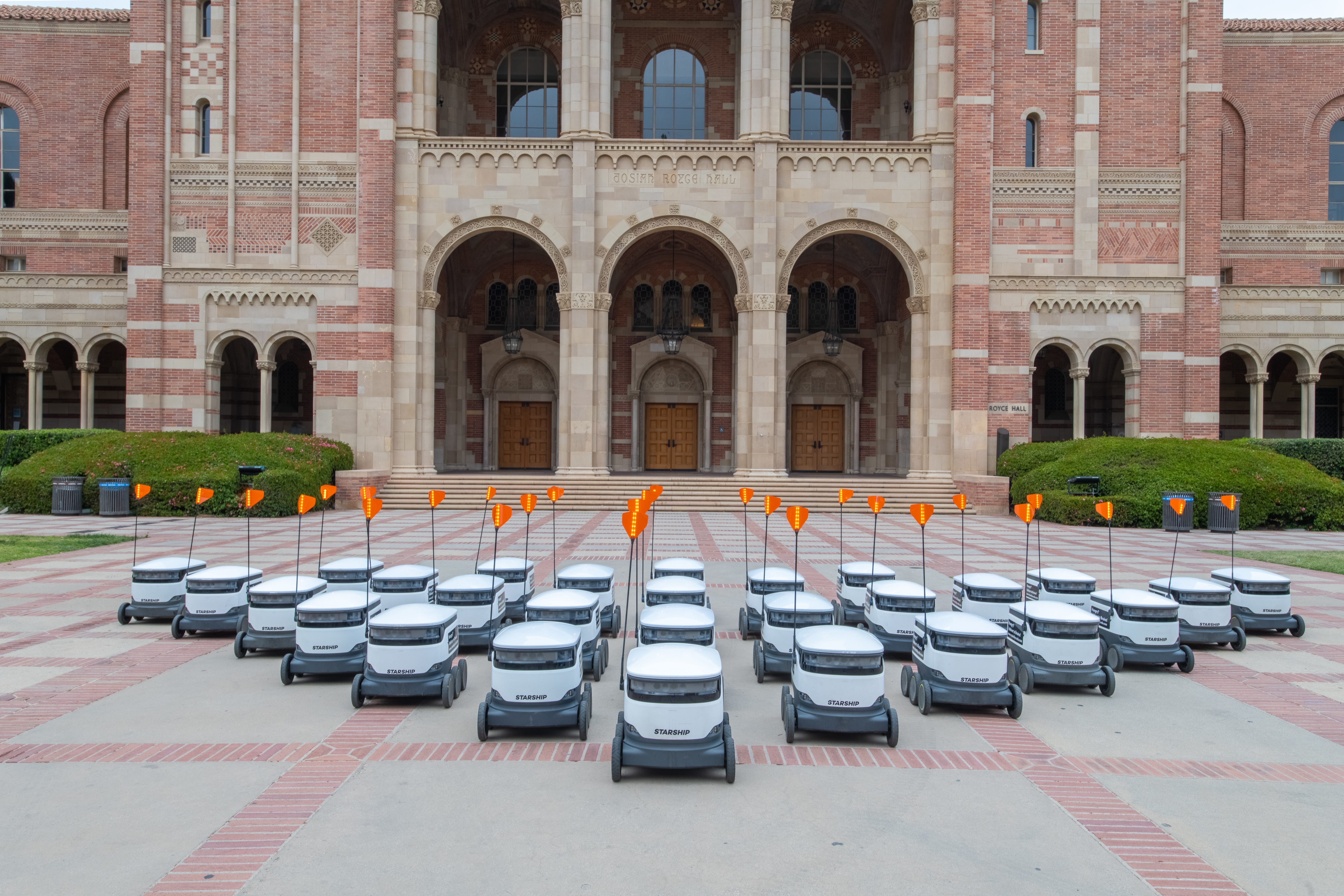 The UCLA Starship fleet is pictured.