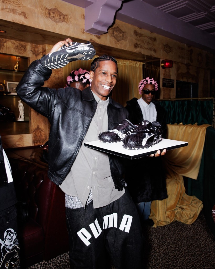 The only thing better than launching a Puma collab is celebrating it until sunrise at La Dolce Vita in Beverly Hills — just ask A$AP Rocky.
