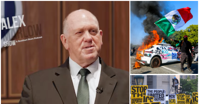 Exclusive—Tom Homan Reveals DOJ Probing Money Behind ‘Organized’ Anti-ICE Rioters