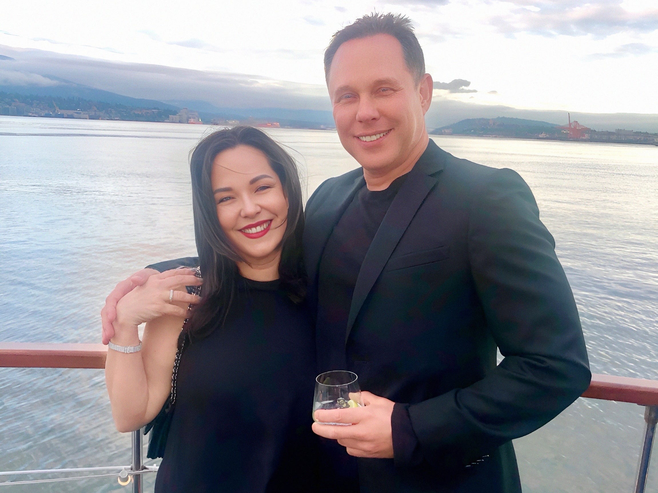 Randy Charach and his wife