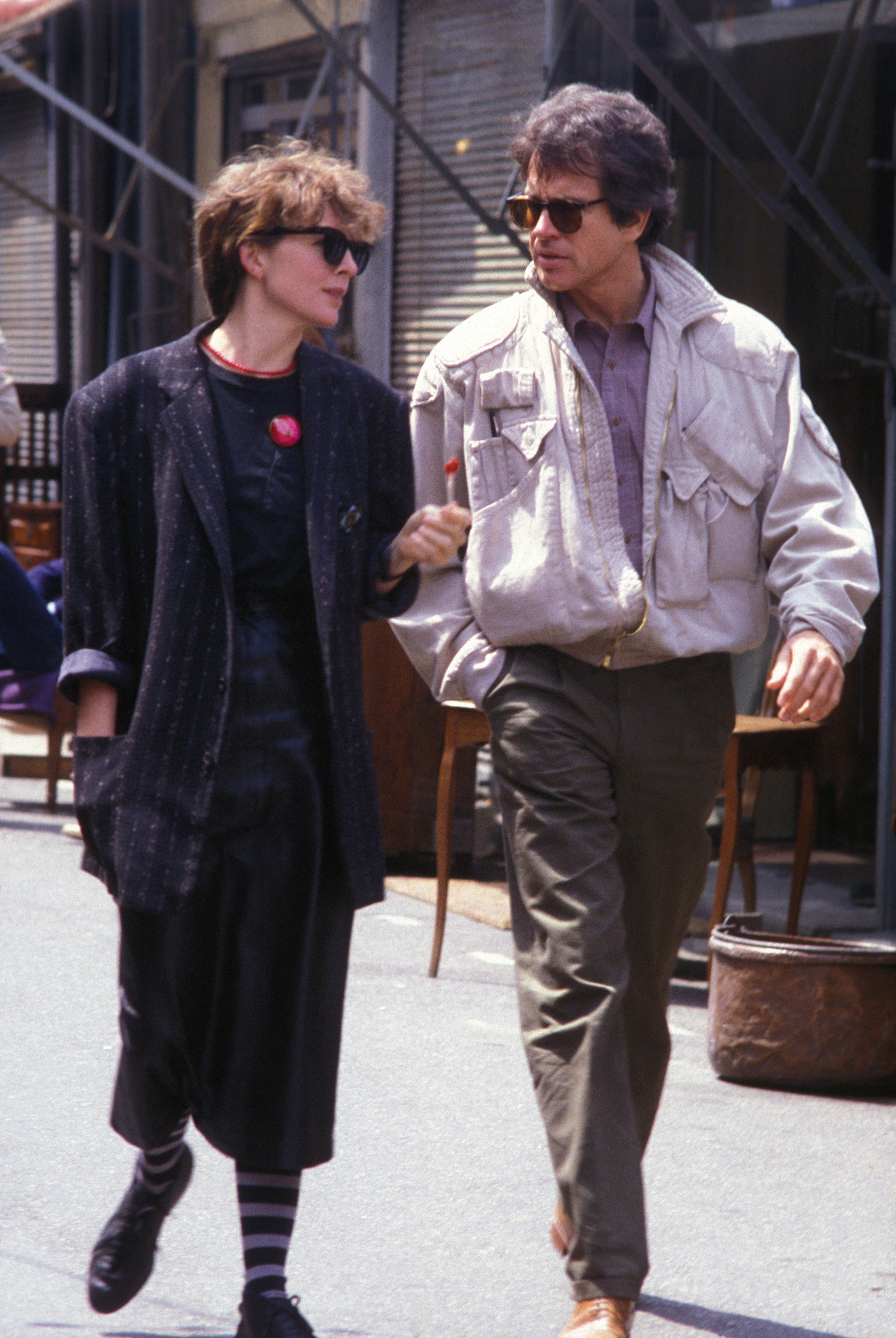 Diane Keaton and Warren Beatty.