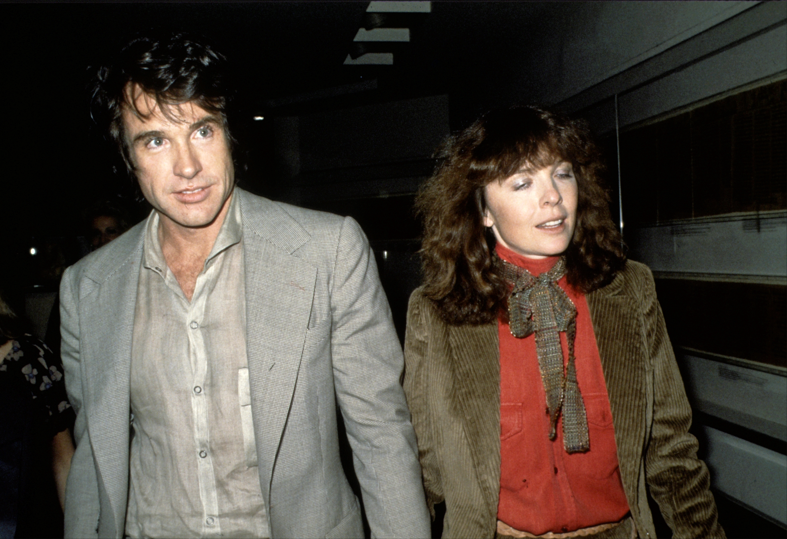 Diane Keaton and Warren Beatty.