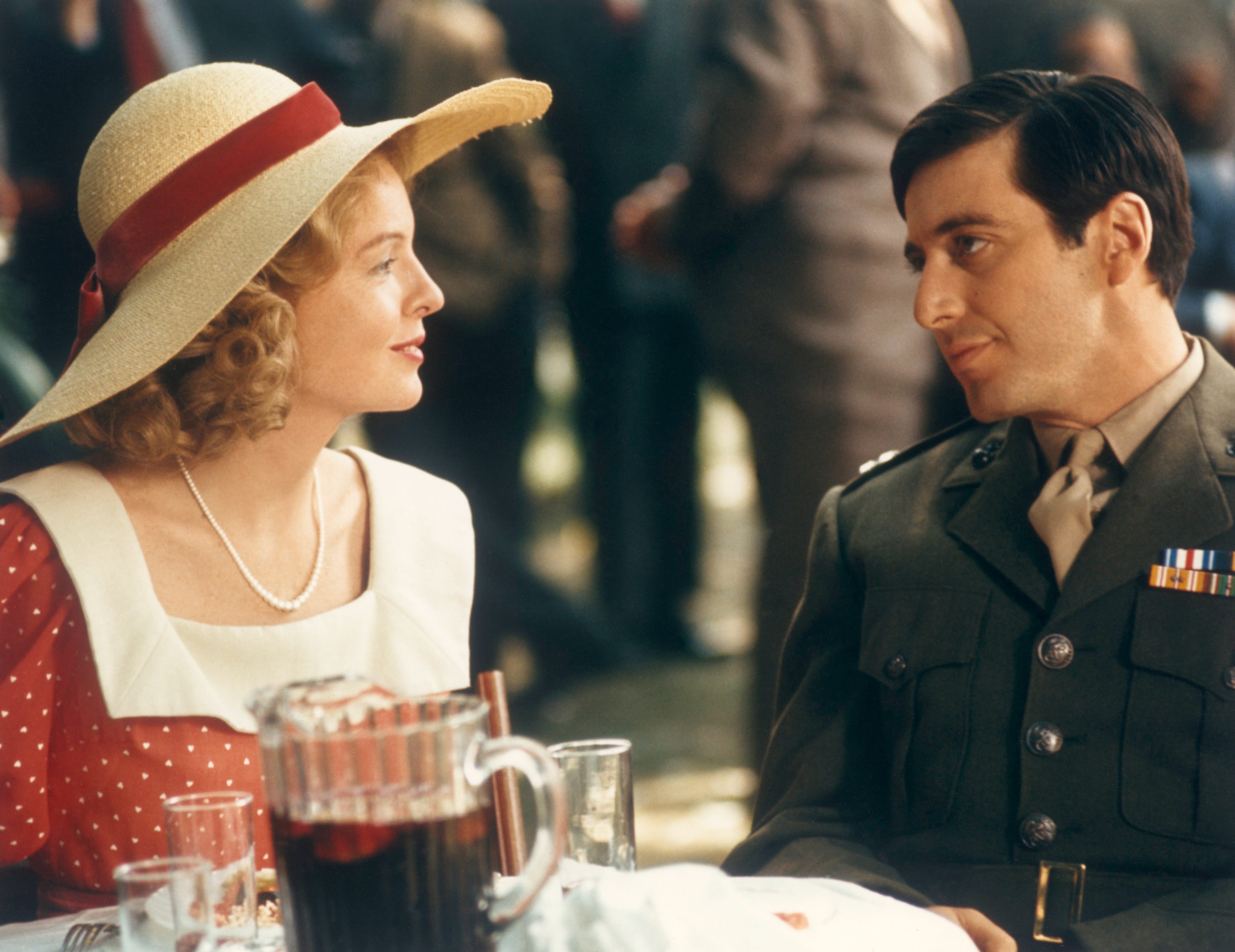 Diane Keaton and Al Pacino in
