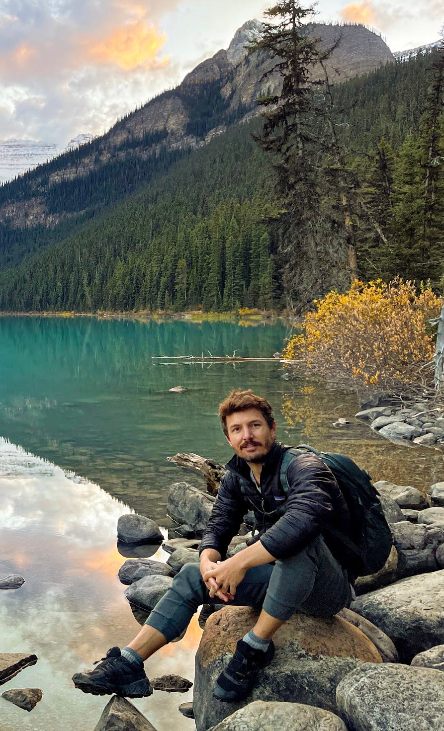 Grant Miller in Banff, Alberta, in October 2021.