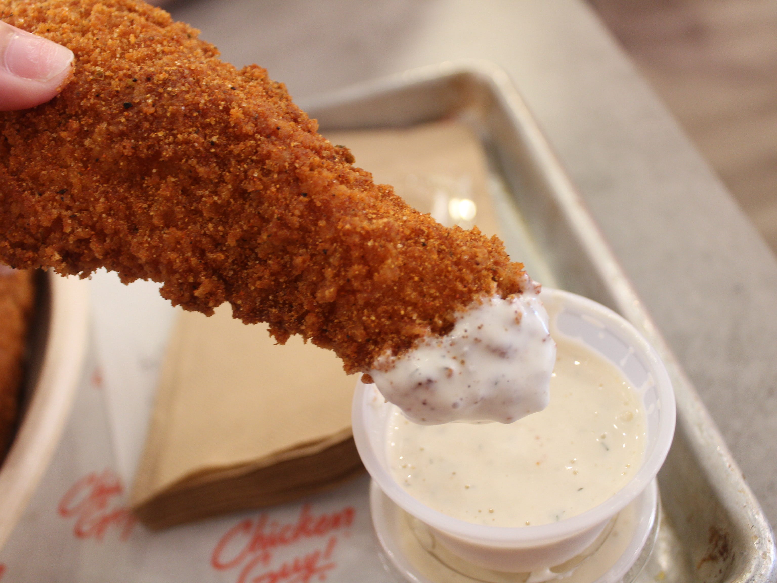 chicken guy hot chicken tenders