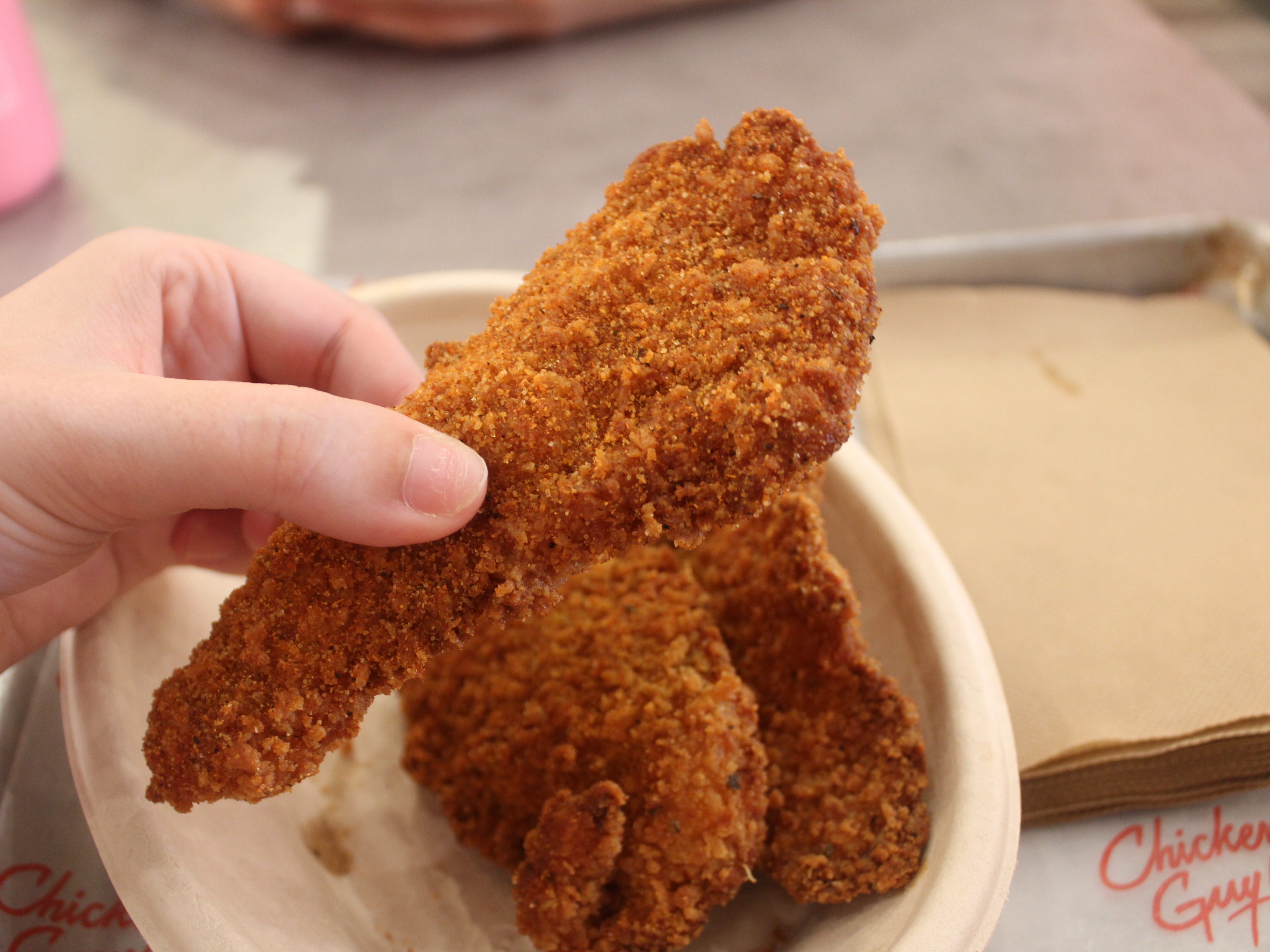 chicken guy hot chicken tenders