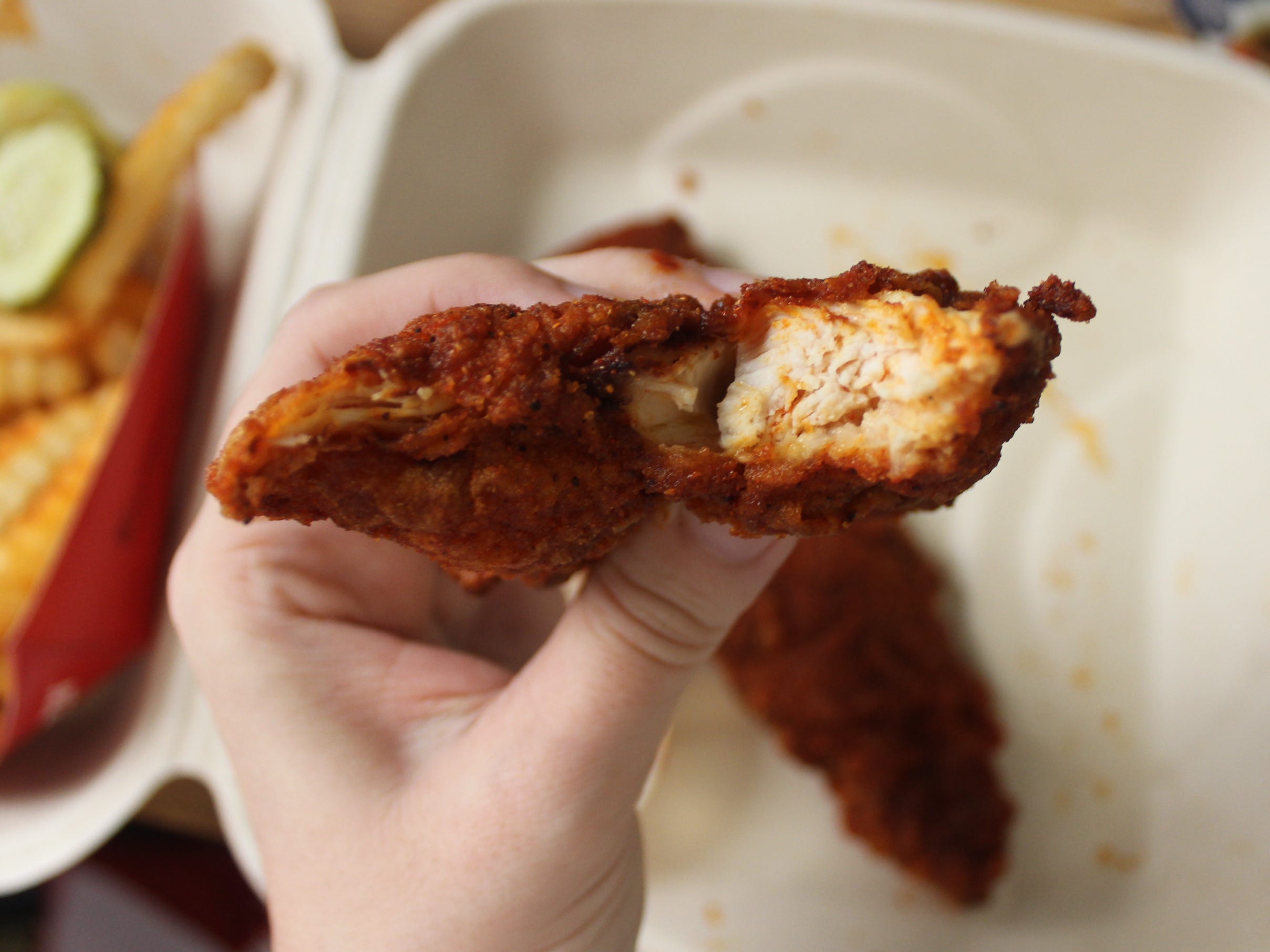 daves hot chicken hot chicken tenders