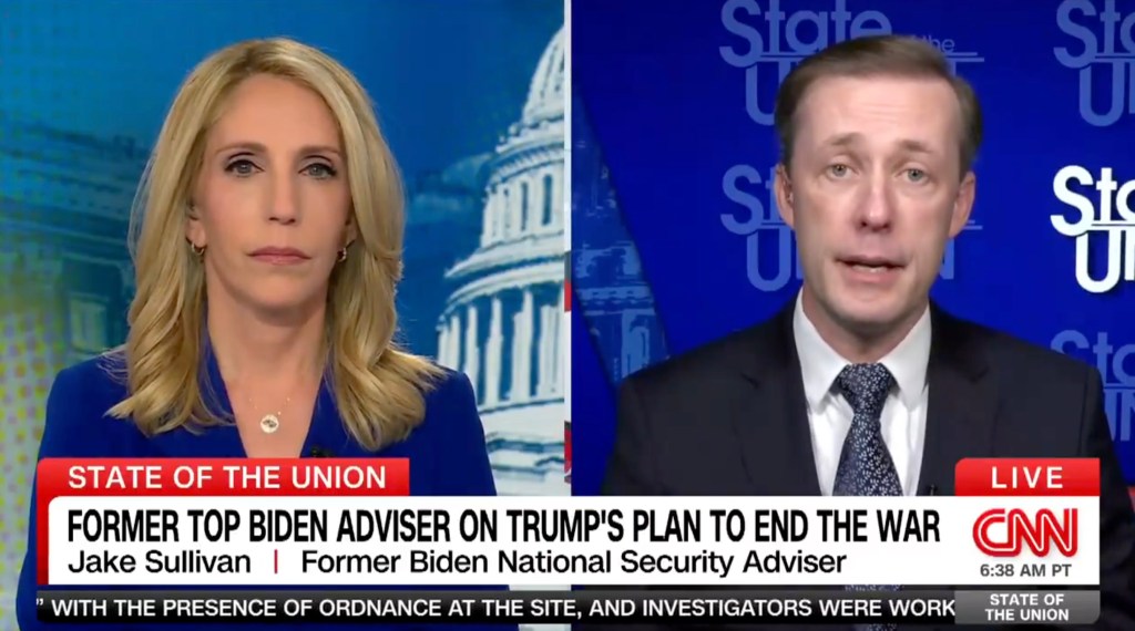 CNN interview with Jake Sullivan, former Biden National Security Adviser.
