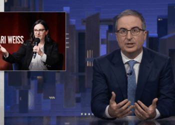 ‘Last Week Tonight’: John Oliver Explains Why Bari Weiss Taking Over CBS News Is “Especially Alarming,” Says Potential Paramount-Warner Bros. Merger Is “Not Ideal”