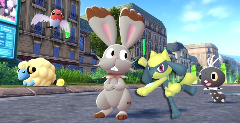 Shiny Pokémon in PLZA